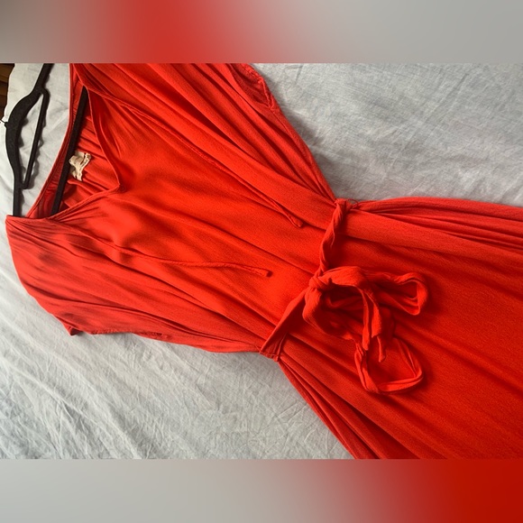 Urban Outfitters Midi Tie-Waist Dress or Caftan | Size Large | or Coverup - Picture 4 of 6